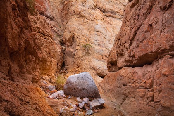 Calcite Mine middle Slot Canyon -65