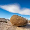 Joshua Tree National Park, Boulder and Cloud -205