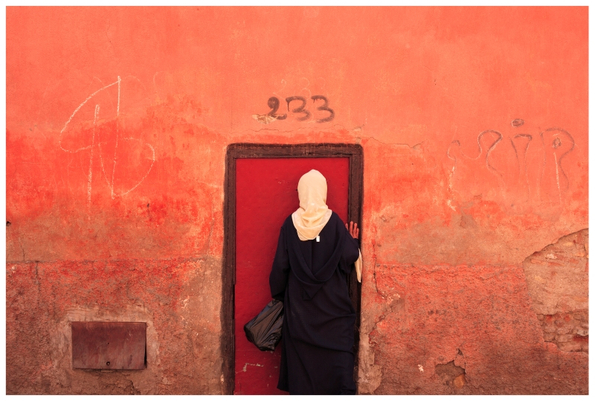Marrakesh,stories on the wall -2