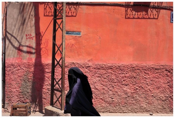 Marrakesh,stories on the wall -04