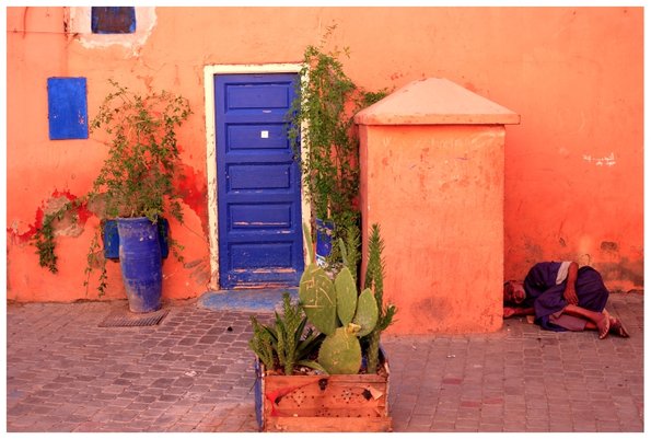 Marrakesh,stories on the wall -6